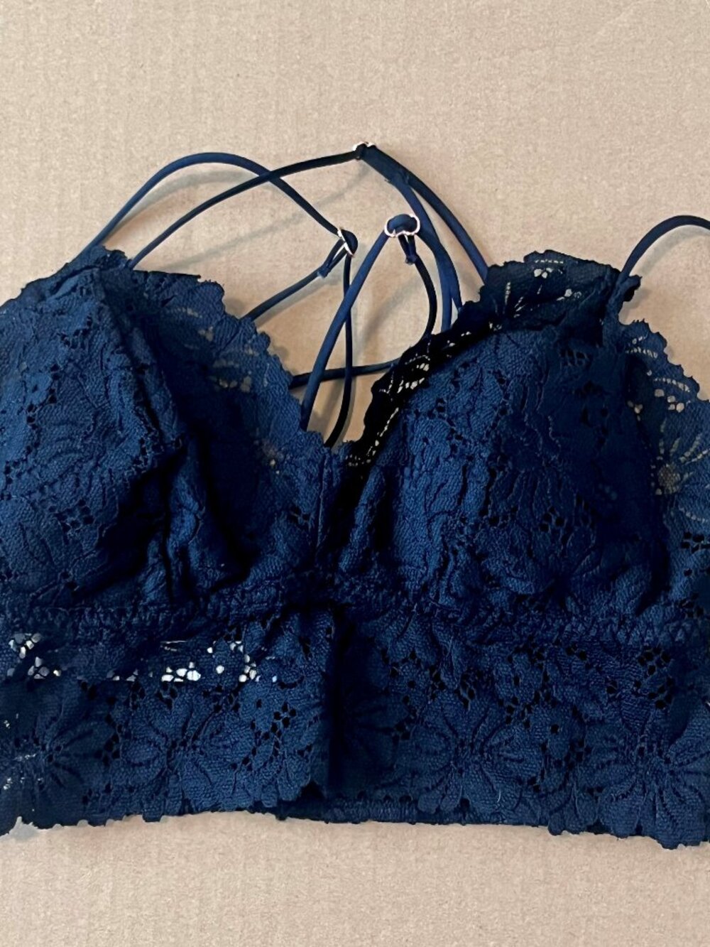 Victoria's Secret PINK Strappy Lace Bralette